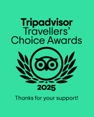 Tripadvisor Travellers Cloice Award 2025 logo